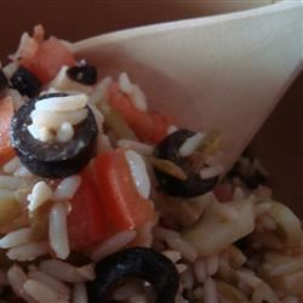 Mediterranean Rice Salad