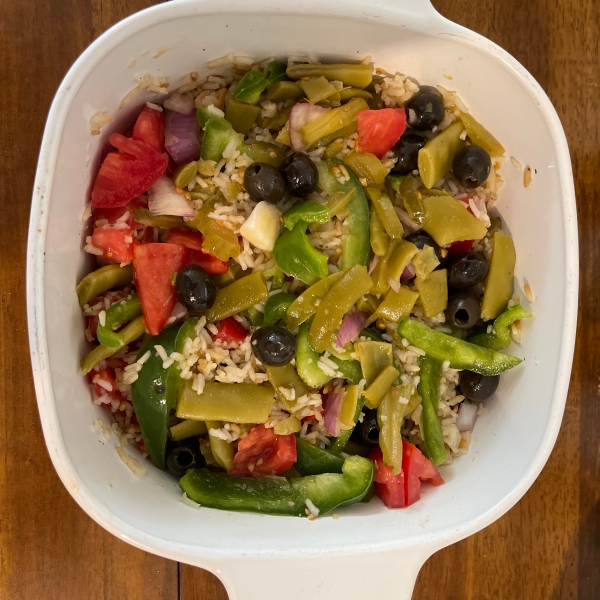 Mediterranean Rice Salad