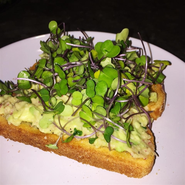 Lemony Avocado Toast