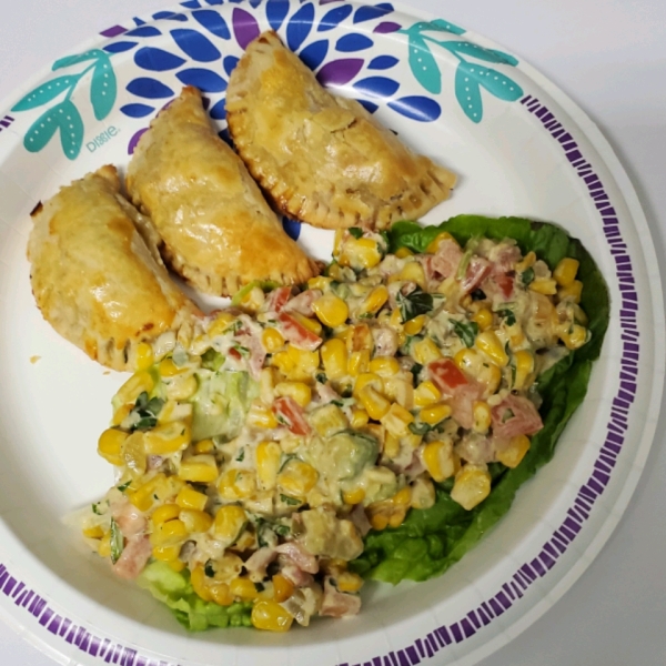 Corn Salad with Lime Vinaigrette