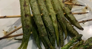Grilled Okra