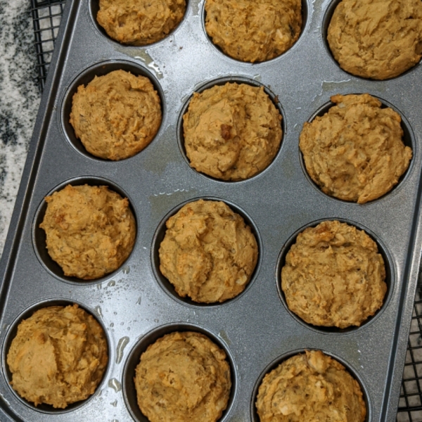 Gluten-Free Banana Walnut Chia Muffins