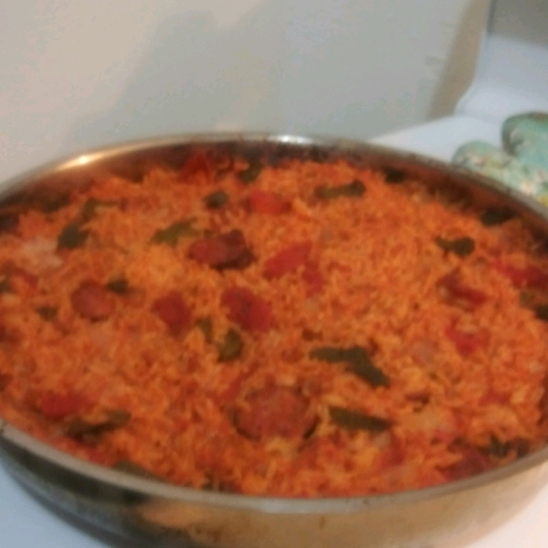 Red Rice and Sausage