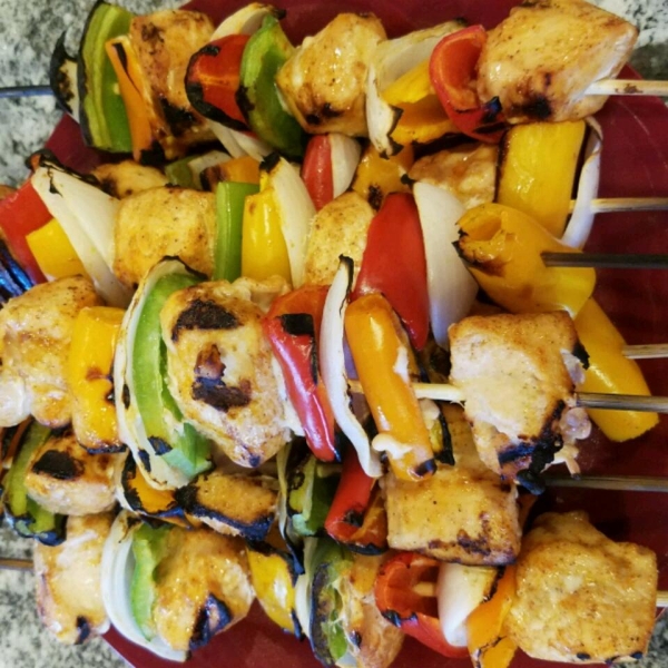 Chicken Fajita Kabob