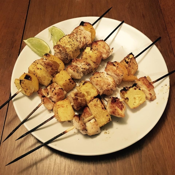 Chicken Fajita Kabob