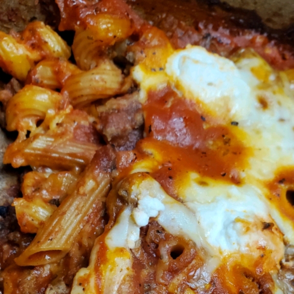 RAGÚ® No Boiling Beefy Baked Ziti