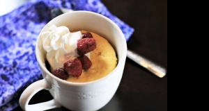 Lazy Keto Maple-Vanilla Mug Cake