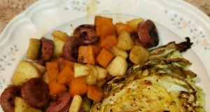 Fall Chicken-Apple Sausage Skillet