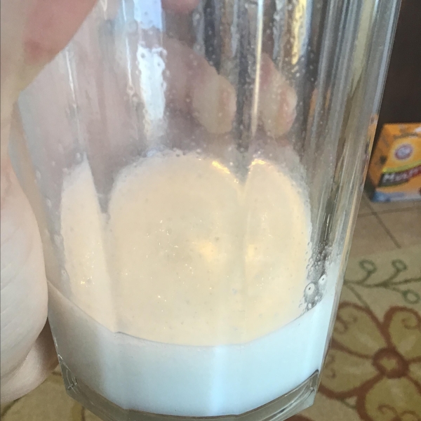 Vanilla Milkshakes without Ice Cream