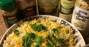 Spinach and Tomato Rotini