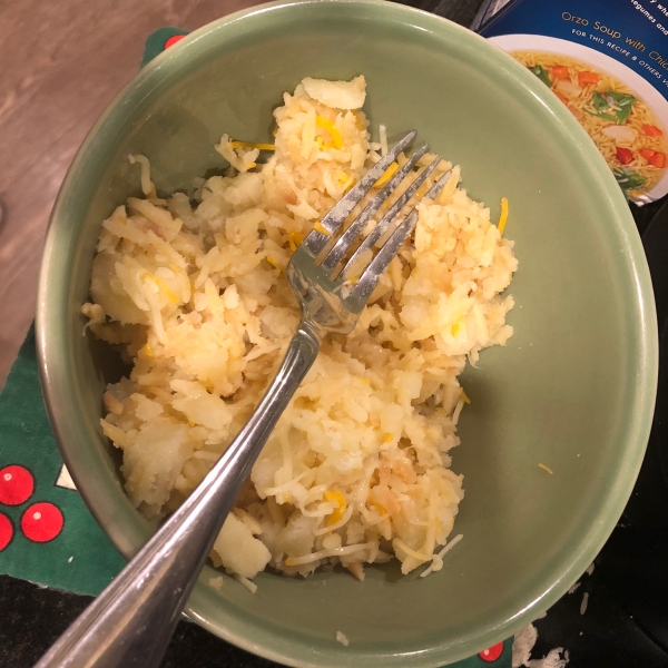 Orzo and Potato Parmesan