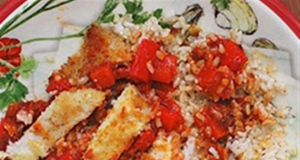 Chicken Cacciatore Rice Bowl