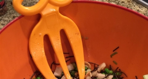 Pea, Jicama, and Cashew Salad