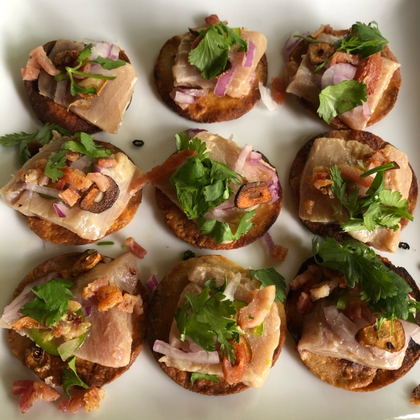 Hamachi Tostada