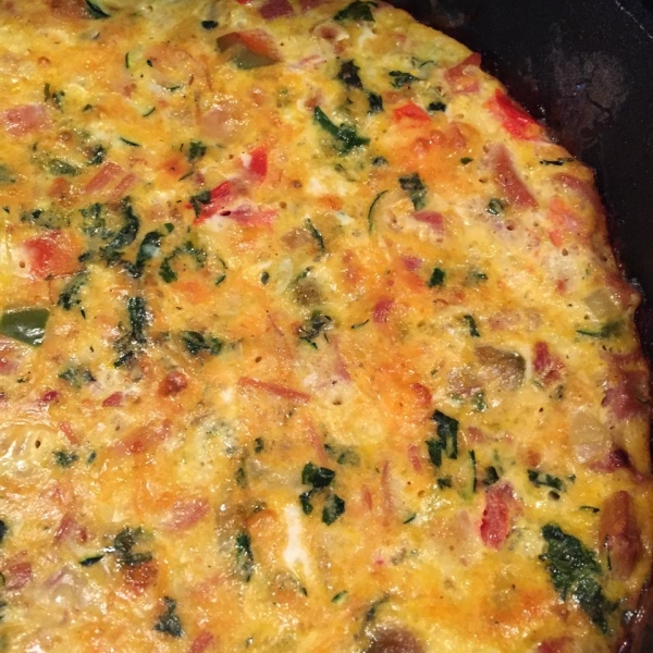 Baked Omelet Pie