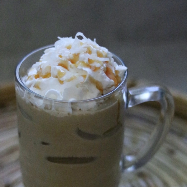 Caramel-Coconut Iced Coffee