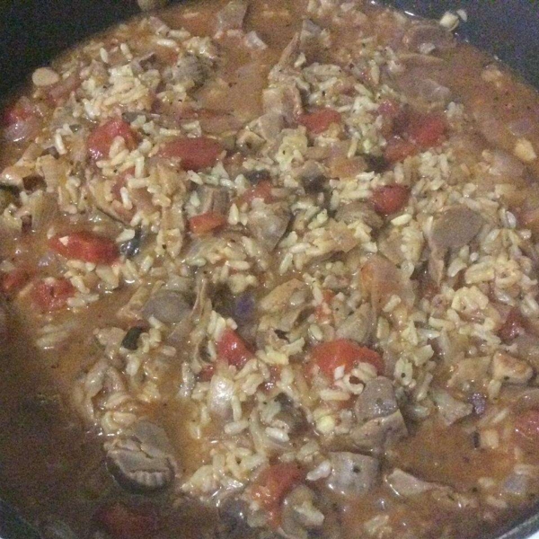 Gizzards and Rice