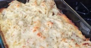 Crescent Roll Breakfast Casserole with Sausage and Hash Browns