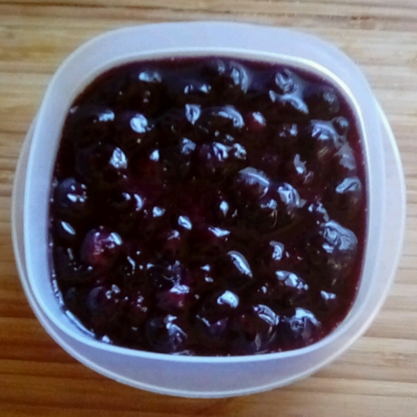 Easy Blueberry Sauce