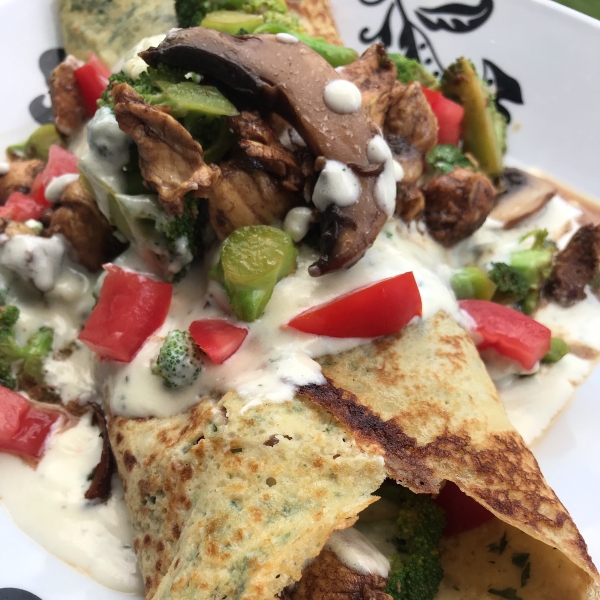 Chicken Crepe Riviera
