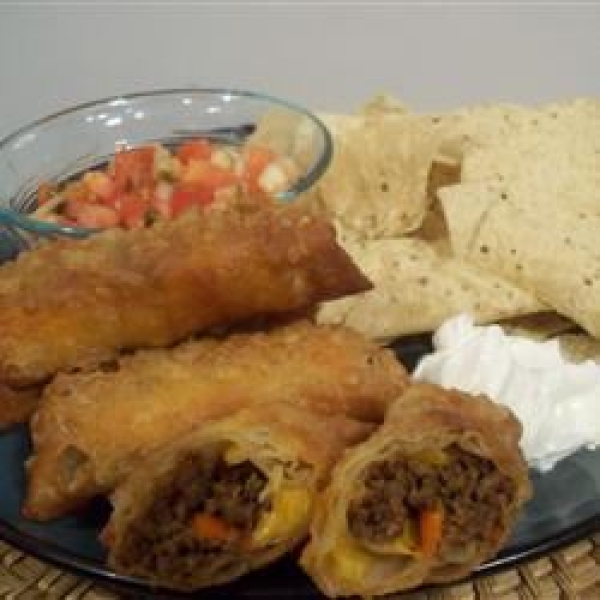 Mexican Egg Rolls