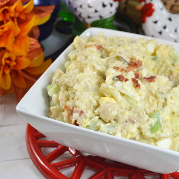 Low-Carb Cauliflower Mock Potato Salad