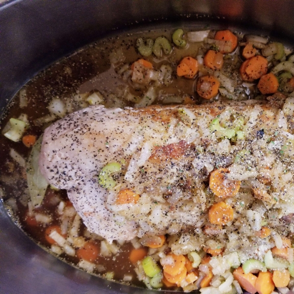 Beer Braised Pork Loin