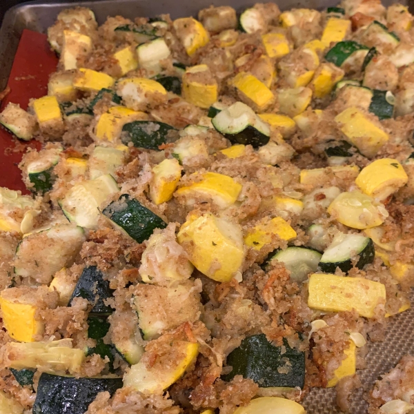 Easy Roasted Zucchini