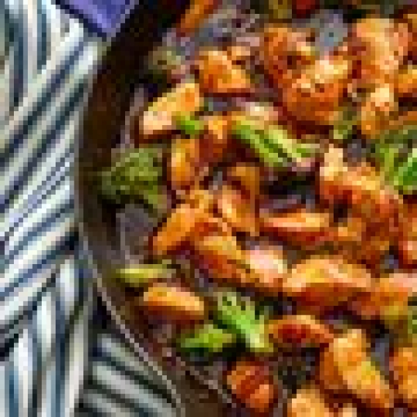 Broccoli and Chicken Stir-Fry