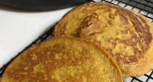 Healthy Pumpkin Banana Pancakes (Paleo Option)