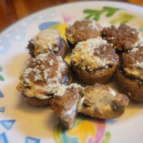 The Best Stuffed Mushrooms