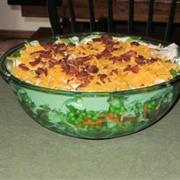 Deep Dish Layered Salad