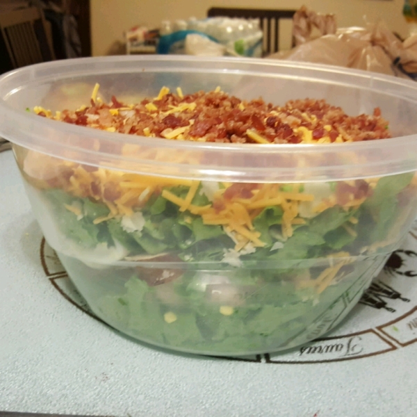 Deep Dish Layered Salad