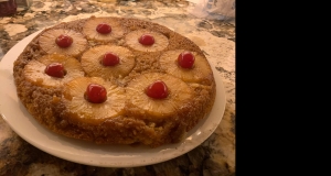 Pineapple Upside-Down Cake (Gluten Free)