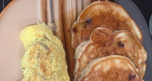 Blueberry Flax Pancakes