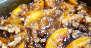 Baked Sliced Peaches