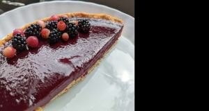 Blackberry Curd Tart