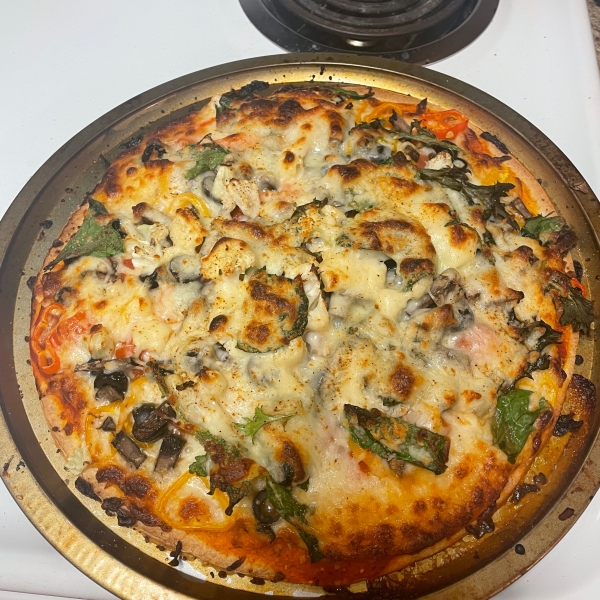 Homemade Veggie Pizza