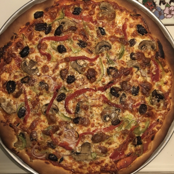 Homemade Veggie Pizza