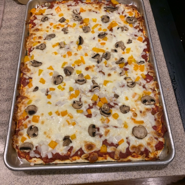 Homemade Veggie Pizza