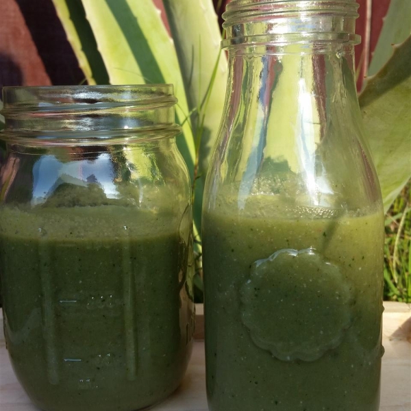 Green Drink with Aloe Vera Juice