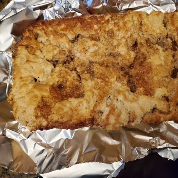 Butter Biscuit Peach Cobbler