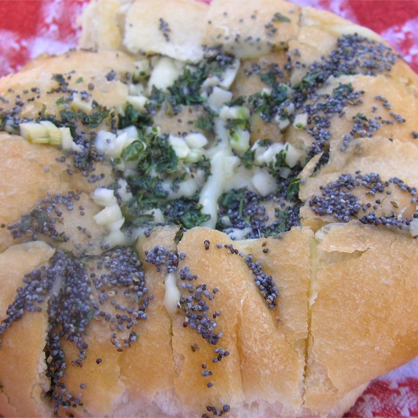 Cheesy Poppy Seed Bread