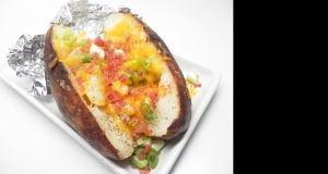 Baked Potatoes on the Grill