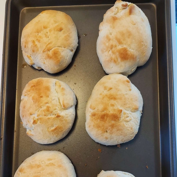 Soft Sandwich Buns (Dough Hook Mixer Version)