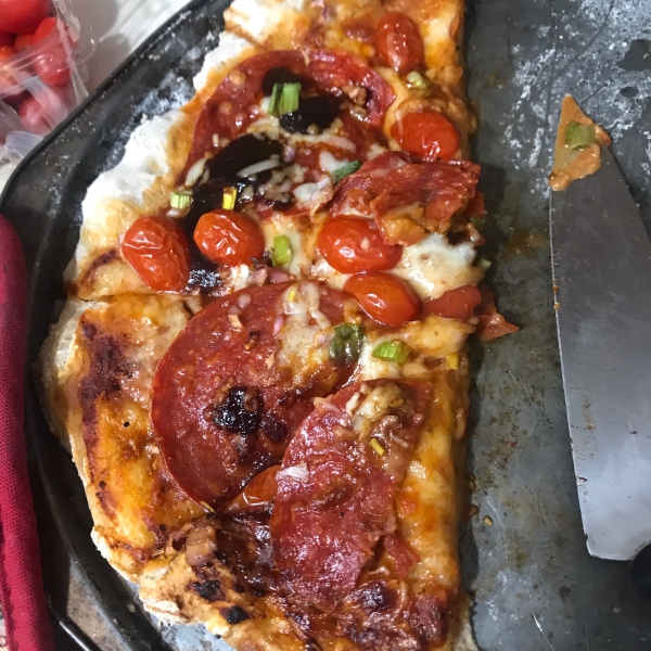 BBQ Pork Pizza