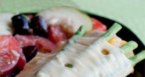 Cheesy Asparagus Chicken