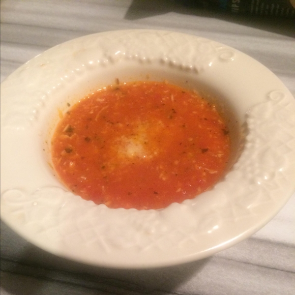 Tomato Bisque with Chicken