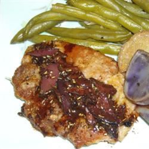 Kalamata Pork Tenderloin with Rosemary