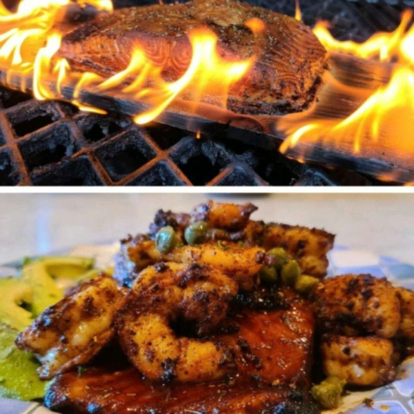 Cedar Plank-Smoked Salmon